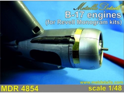 Boeing B-17 F/g Flying Fortress - Engines (Designed To Be Used With Monogram And Revell Kits) - image 1