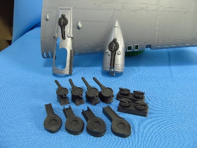 Boeing B-17 F/g Flying Fortress - Turbo-chargers (Designed To Be Used With Monogram And Revell Kits) - image 2
