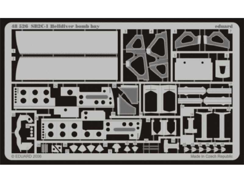 SB2C-1 bomb bay 1/48 - Accurate Miniatures - image 1