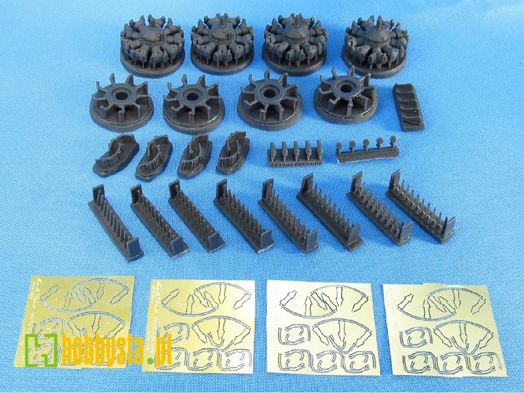 Boeing B-17 G Flying Fortress - Engines (Designed To Be Used With Hong Kong Models Kits) - image 1 Boeing B-17 G Flying Fortress - Engines (Designed To Be Used With Hong Kong Models Kits) - image 1