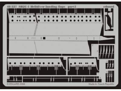 SB2C-1 landing flaps 1/48 - Accurate Miniatures - image 1