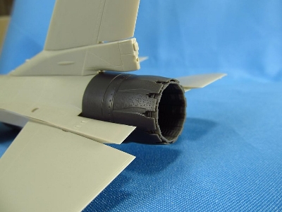 Lockheed-martin F-16 C - Opened Jet Nozzle For Engine F110 (Designed To Be Used With Tamiya Kits) - image 3