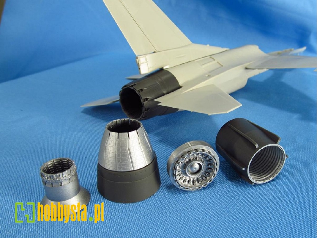 Lockheed-martin F-16 C - Cloesd Jet Nozzle For Engine F110 (Designed To Be Used With Tamiya Kits) - image 1