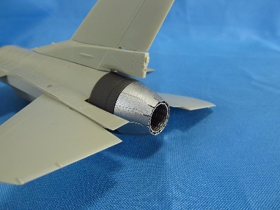 Lockheed-martin F-16 C - Cloesd Jet Nozzle For Engine F110 (Designed To Be Used With Tamiya Kits) - image 5