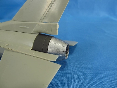Lockheed-martin F-16 C - Cloesd Jet Nozzle For Engine F110 (Designed To Be Used With Tamiya Kits) - image 6