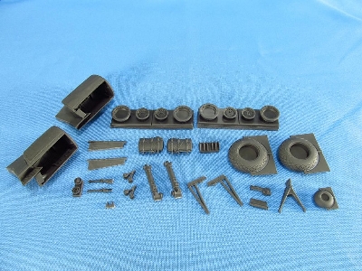 Boeing B-17 F/g Flying Fortress - Wheel Wells (Designed To Be Used With Monogram And Revell Kits) - image 1