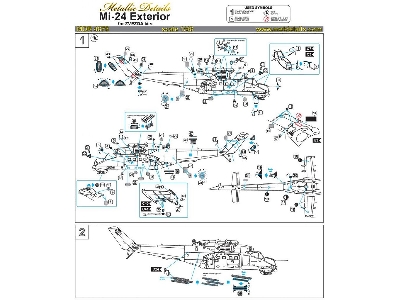 Mil Mi-24 V/vp - Exterior (Designed To Be Used With Zvezda Kits) - image 9