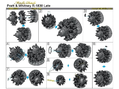 Engine Pratt &amp; Whitney R-1830 Late - image 8