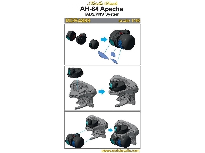 Boeing/hughes Ah-64 A - Tads/pnv System (Designed To Be Used With Hasegawa Kits) - image 7