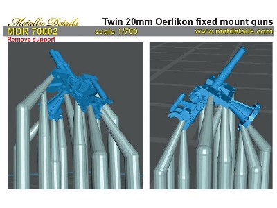 Twin 20 Mm Oerlikon Fixed Mount Guns - image 1