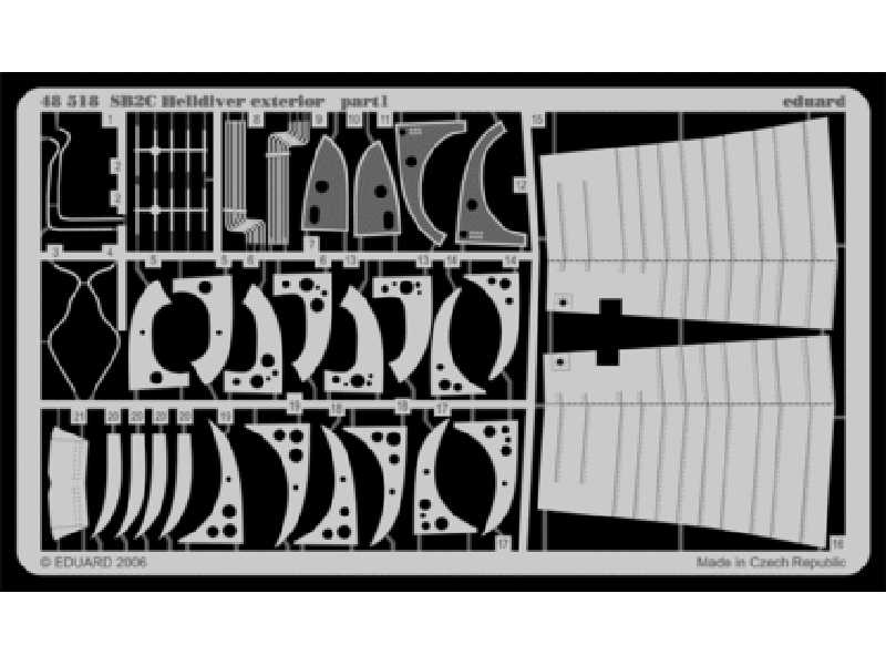 SB2C exterior 1/48 - Accurate Miniatures - image 1