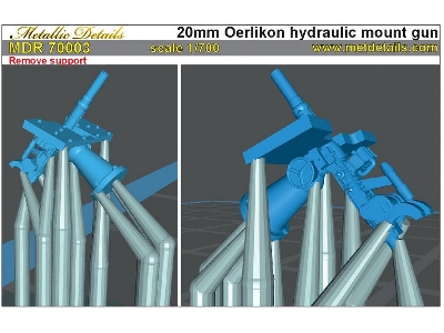 20mm Oerlikon Hydraulic Mount Gun - image 1
