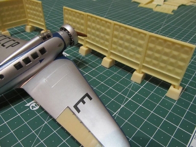 Russian/soviet Concrete Barrier Type Po-2 In Scale 1:72. The Set Contains 8 Plates And 9 Footing. - image 4