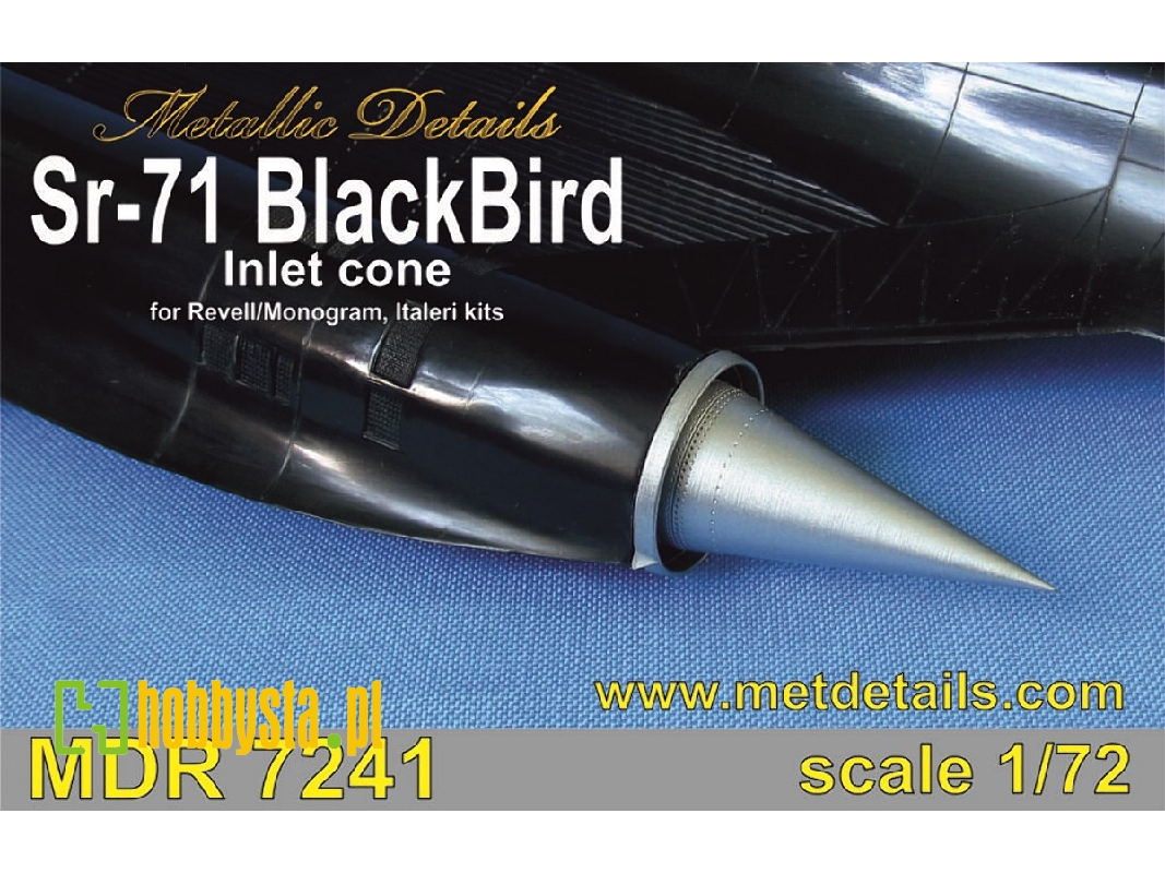 Lockheed Sr-71 Blackbird - Inlet Cone (Designed To Be Used With Italeri, Monogram And Revell Kits) - image 1