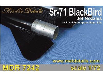 Lockheed Sr-71 Blackbird - Jet Nozzles (Designed To Be Used With Italeri, Monogram And Revell Kits) - image 1