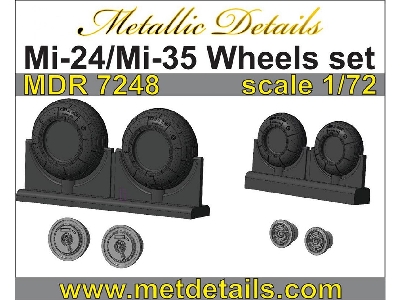 Mil Mi-24 / Mi-35 - Wheels Set - image 6