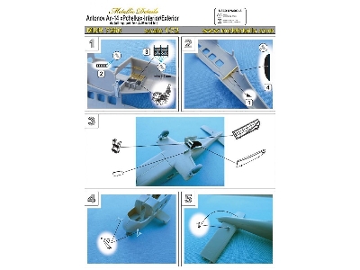 Antonov An-14 Pchelka - Interior And Exterior Detailling Set (Designed To The Used With A-model Kits) - image 1