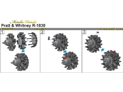 Pratt &amp; Whitney R-1830 Engine (1 Piece) - image 5