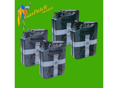 German Water Jerry Cans 1942-43 Abp (12 Pcs) - image 1