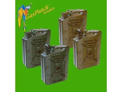 German Fuel Jerry Cans 1943 Abp &amp; Schwelm (12 Pcs) - image 1