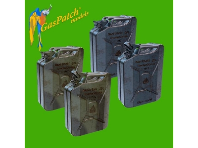 German Fuel Jerry Cans 1942 Abp &amp; Schwelm (12 Pcs) - image 1