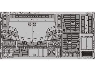 Sea Fury FB. II exterior 1/48 - Trumpeter - image 1