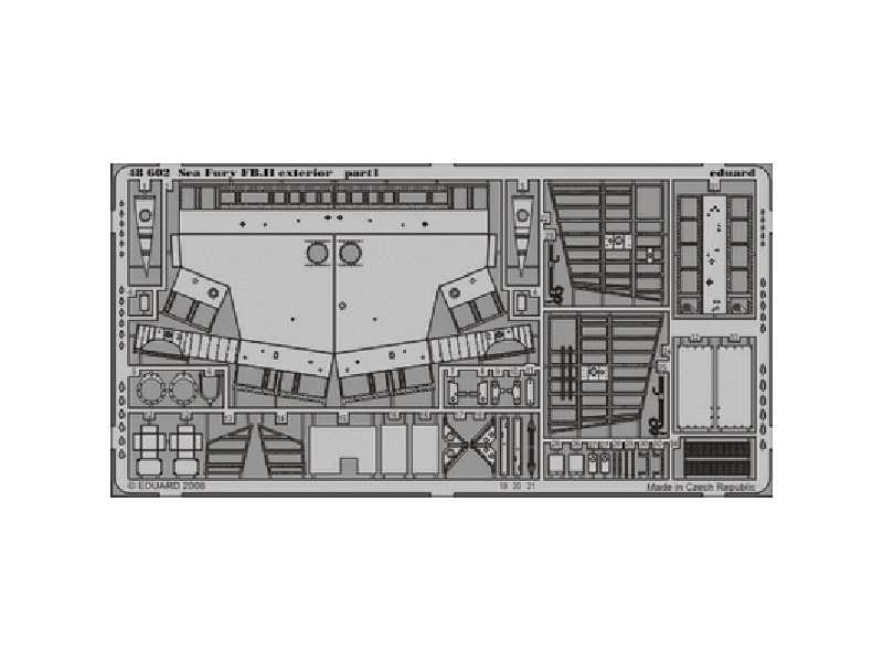 Sea Fury FB. II exterior 1/48 - Trumpeter - image 1