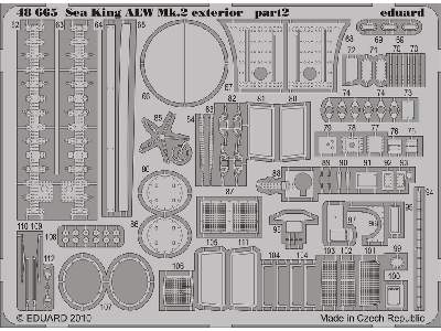 Sea King AEW Mk.2 exterior 1/48 - Hasegawa - image 3