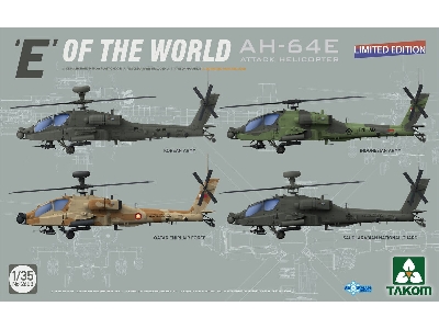 'e' Of The World Ah-64e Attack Helicopter (Limited Edition) - image 1