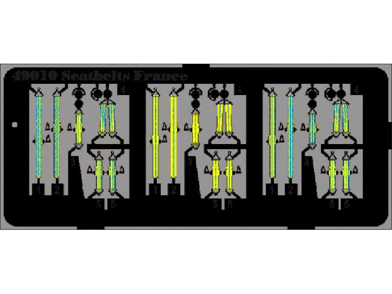 Seatbelts France WWII 1/48 - image 1