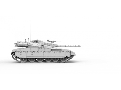 Israel Merkava Mk.2D with full interior - image 2