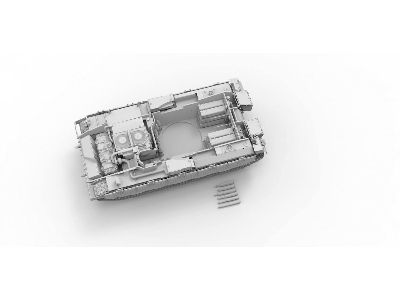 Israel Merkava Mk.2D with full interior - image 3