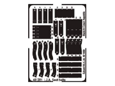 Seatbelts-I. J.A (Japanese Army) 1/48 - image 1