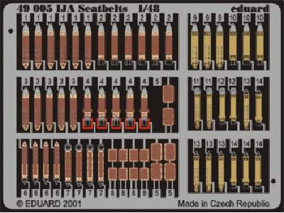 Seatbelts IJA 1/48 - image 1