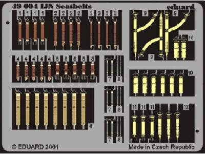 Seatbelts IJN 1/48 - image 1