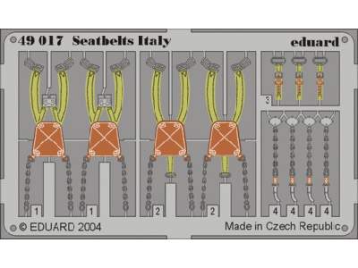 Seatbelts Italy 1/48 - image 1