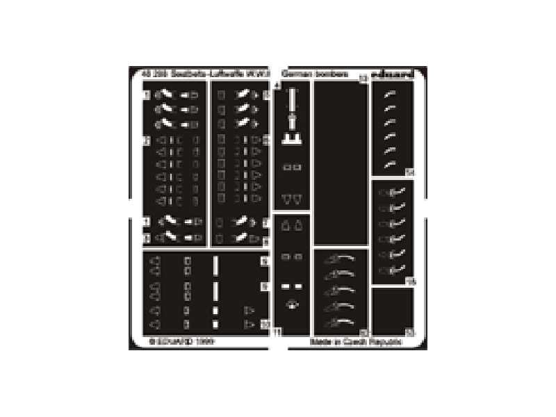 Seatbelts Luftwaffe Bombers 1/48 - image 1