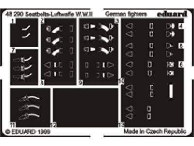 Seatbelts Luftwaffe Fighters 1/48 - image 1