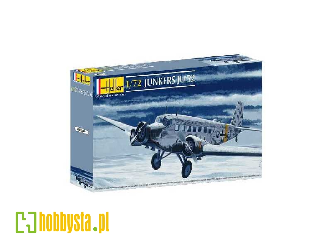 Junkers JU 52 - NO TRANSPARENT PARTS - image 1