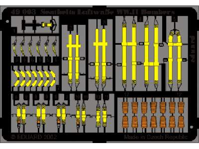 Seatbelts Luftwaffe WWII Bombers 1/48 - image 1