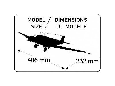 Junkers JU 52 - NO TRANSPARENT PARTS - image 2