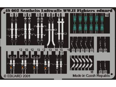 Seatbelts Luftwaffe WWII Fighters 1/48 - image 1