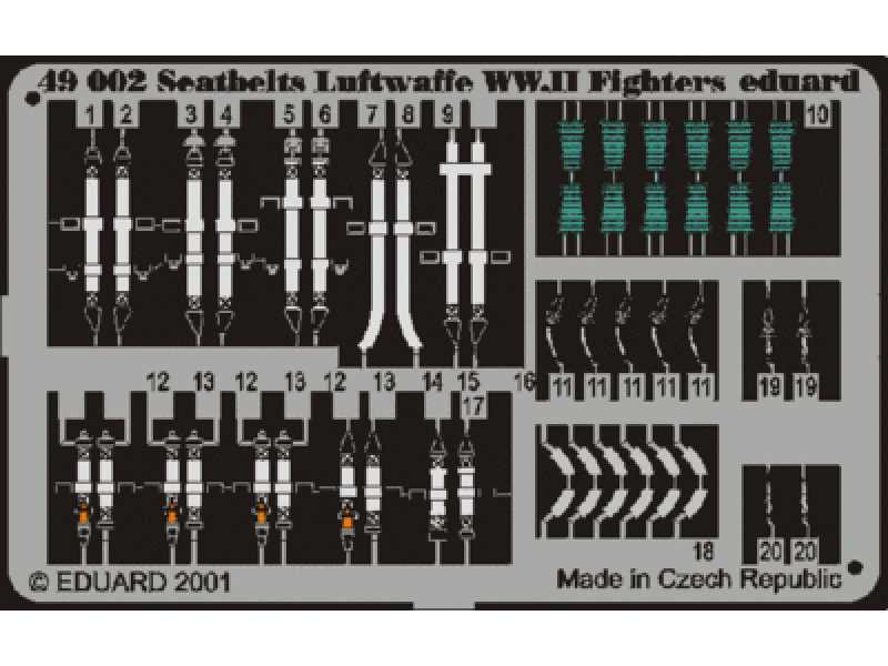 Seatbelts Luftwaffe WWII Fighters 1/48 - image 1