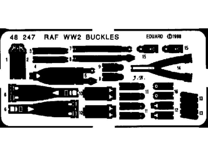 Seatbelts RAF WWII 1/48 - image 1