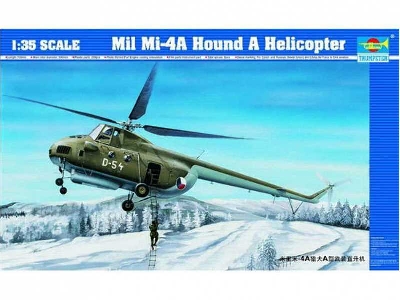 Mil Mi-4A Hound A Helicopter - MISSING GLASS - image 1