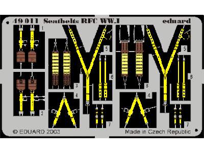 Seatbelts RFC WWI 1/48 - image 1
