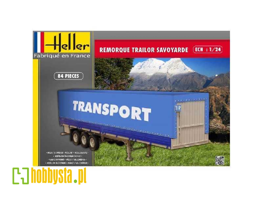 Trailor Savoyarde Trailer - INCOMPLETE KIT - image 1 Trailor Savoyarde Trailer - INCOMPLETE KIT - image 1