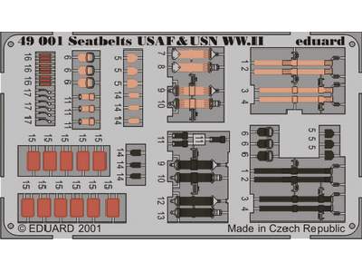 Seatbelts USAF & USN WWII 1/48 - image 1