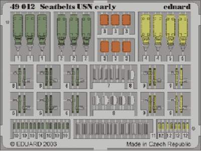 Seatbelts USN early 1/48 - image 1