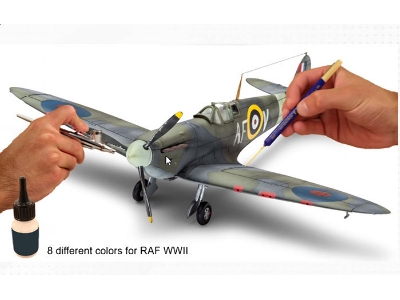 Model Color - RAF WWII (8x 18ml) - image 1